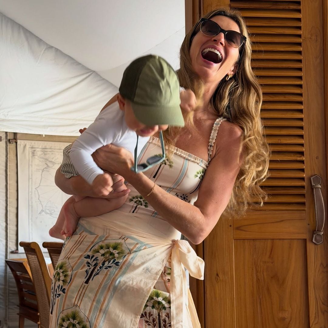 Gisele Bündchen comparte nuevas fotos de su bebé mientras se alista para su primer cumpleaños