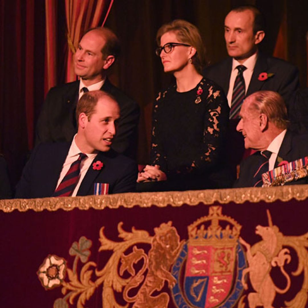 Toda la Familia Real británica se reúne en el Real Festival del Recuerdo