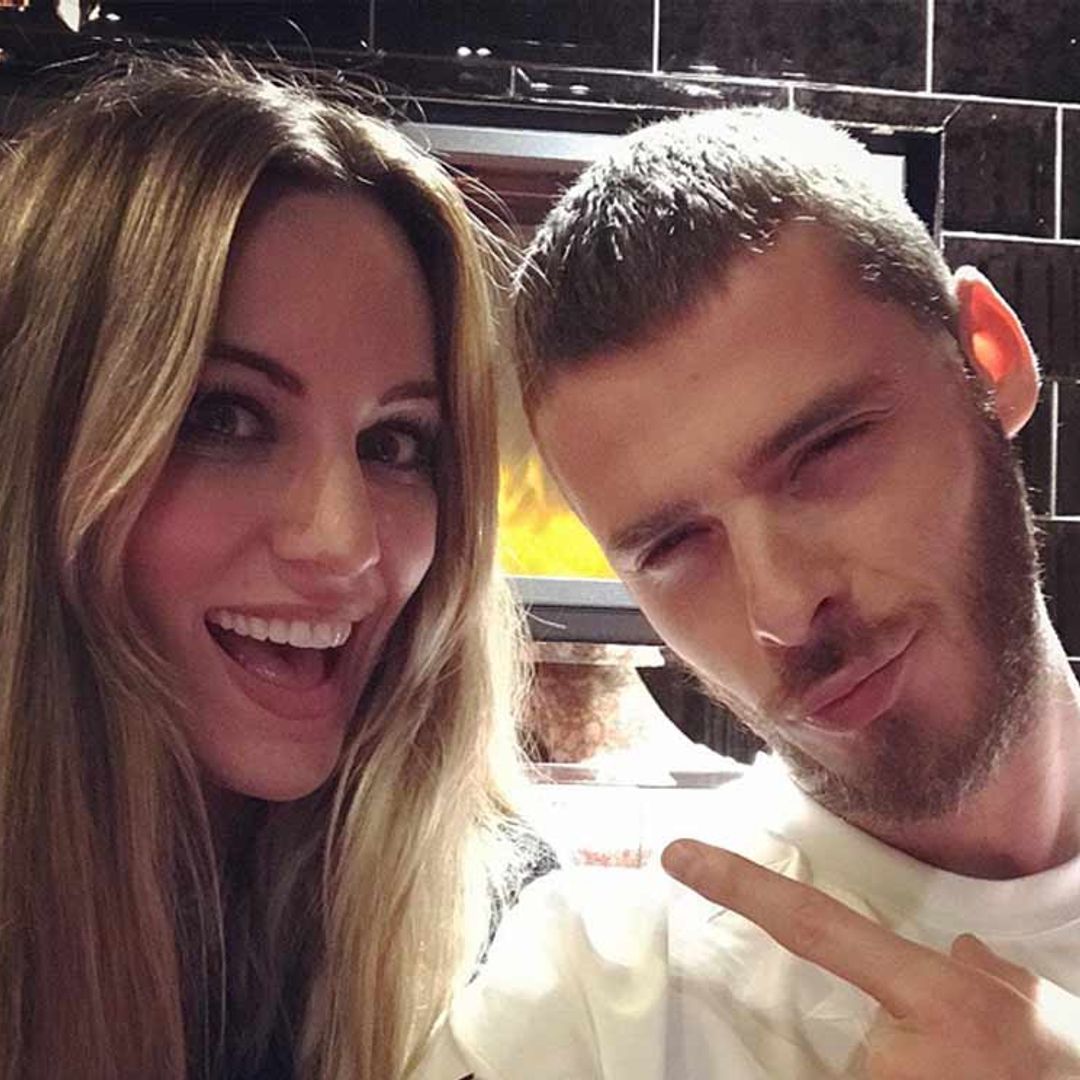 La romántica felicitación de Edurne a David De Gea tras anunciar que van a ser papás