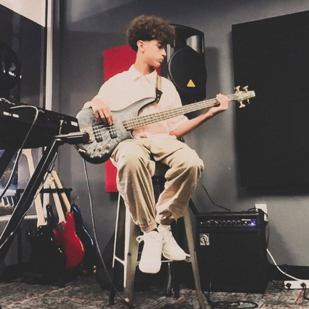 Igualitos a papá, los hijos de Nacho Mendoza demuestran su talento en la música