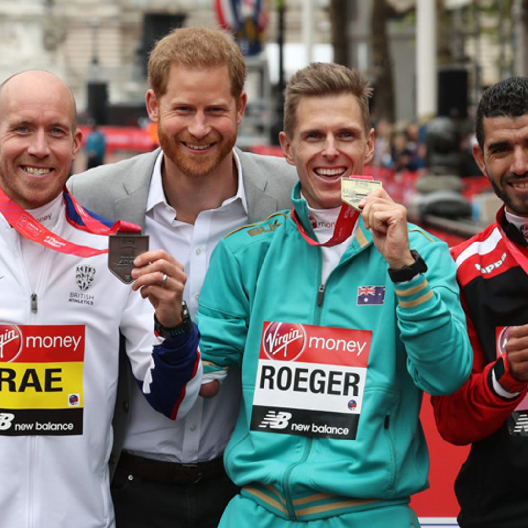 ¡'Sprint' final! El príncipe Harry asiste a la Maratón de Londres en la cuenta atrás para ser padre