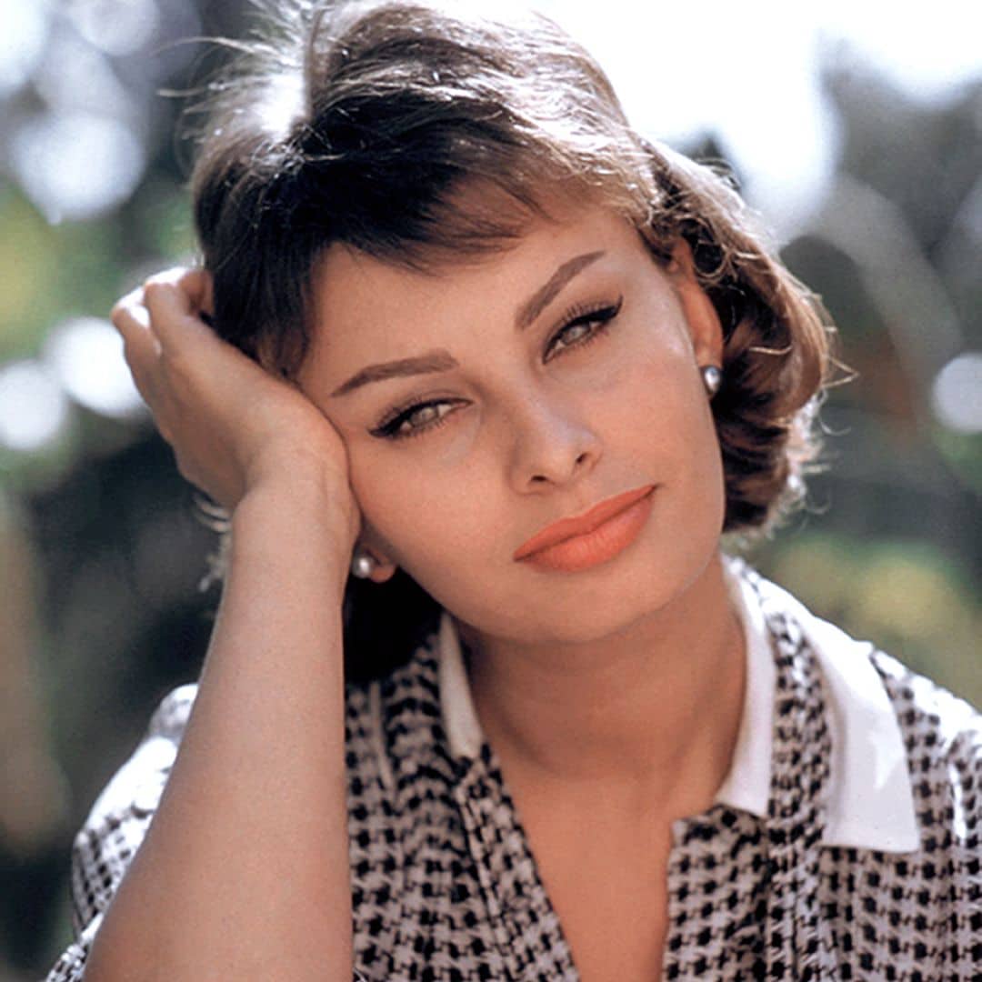 Sofia Loren posando en una imagen de archivo en Los Ángeles en el ao 1958