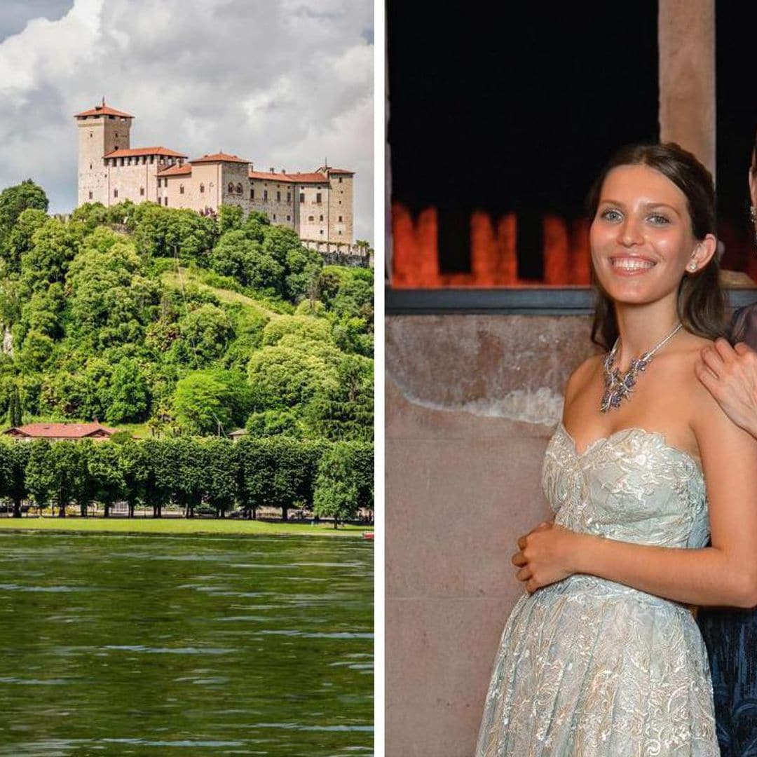 Entramos en Rocca di Angera, el imponente castillo medieval de los Borromeo, en una cita muy especial: la puesta de largo de la hija de Isabella