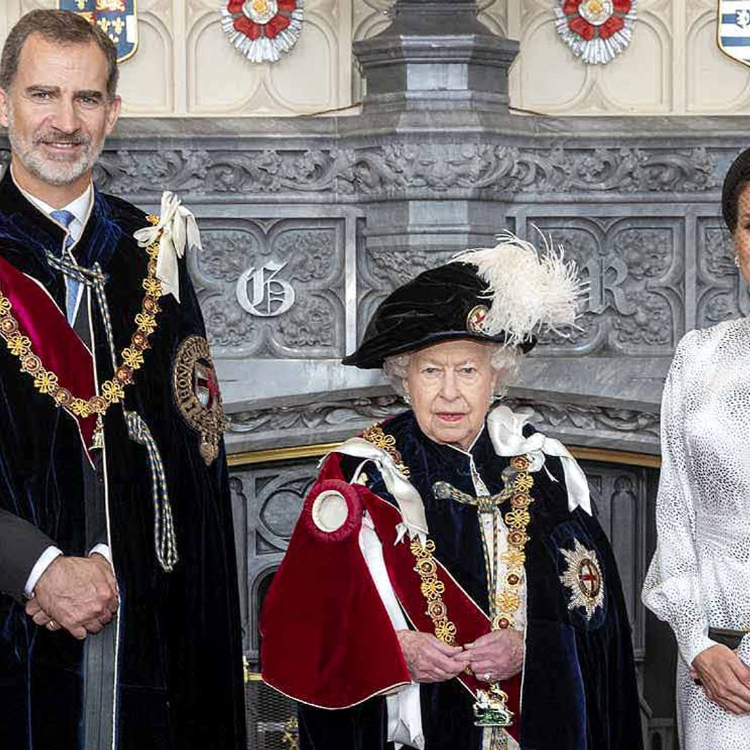 El rey Felipe ya es caballero de la Nobilísima Orden de la Jarretera