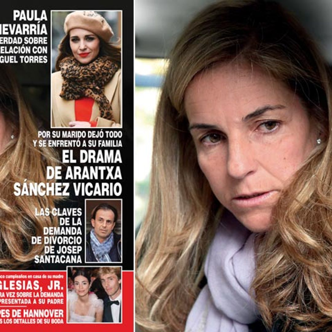 En ¡HOLA!, el drama de Arantxa Sánchez Vicario