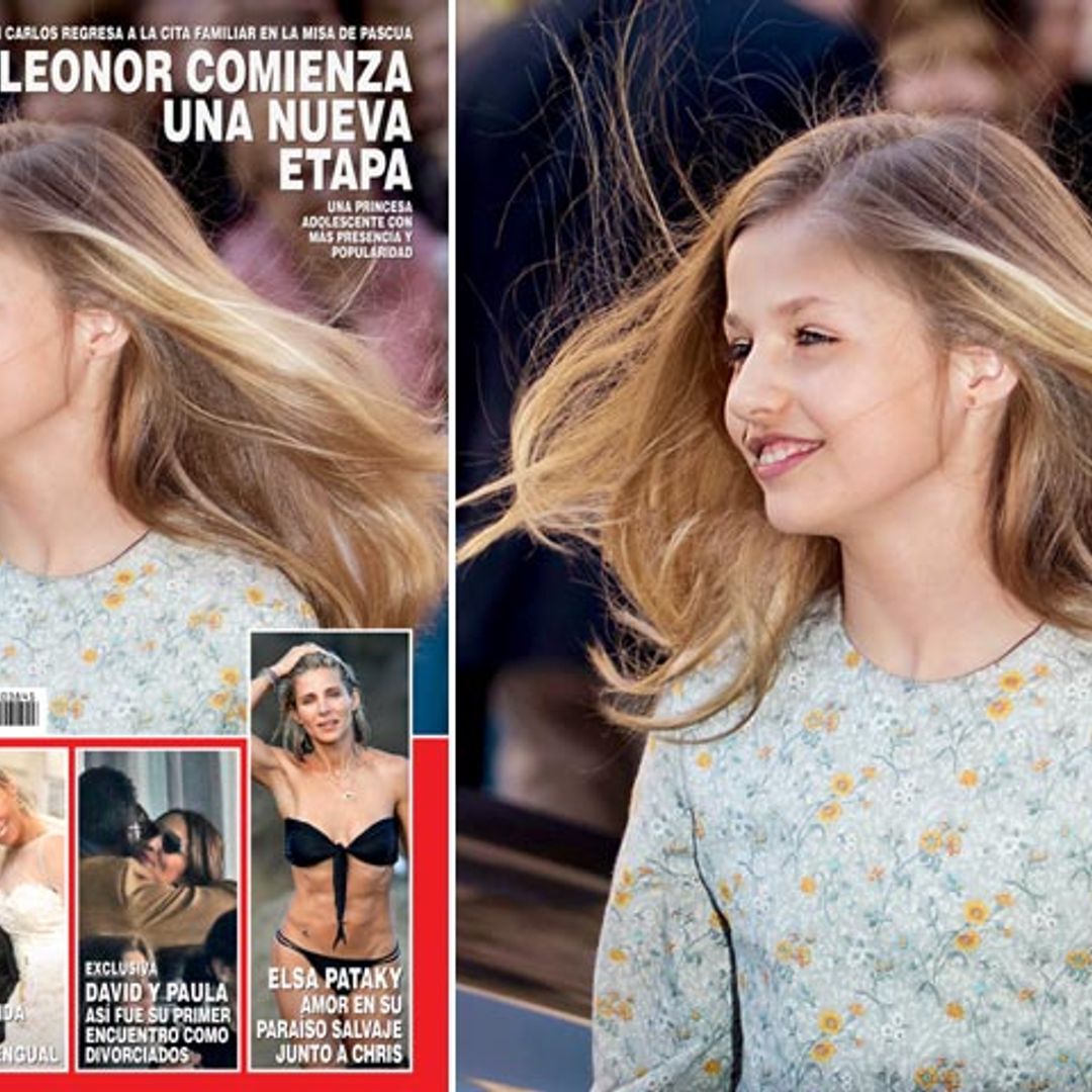 En ¡HOLA!, Leonor comienza una nueva etapa: una princesa adolescente