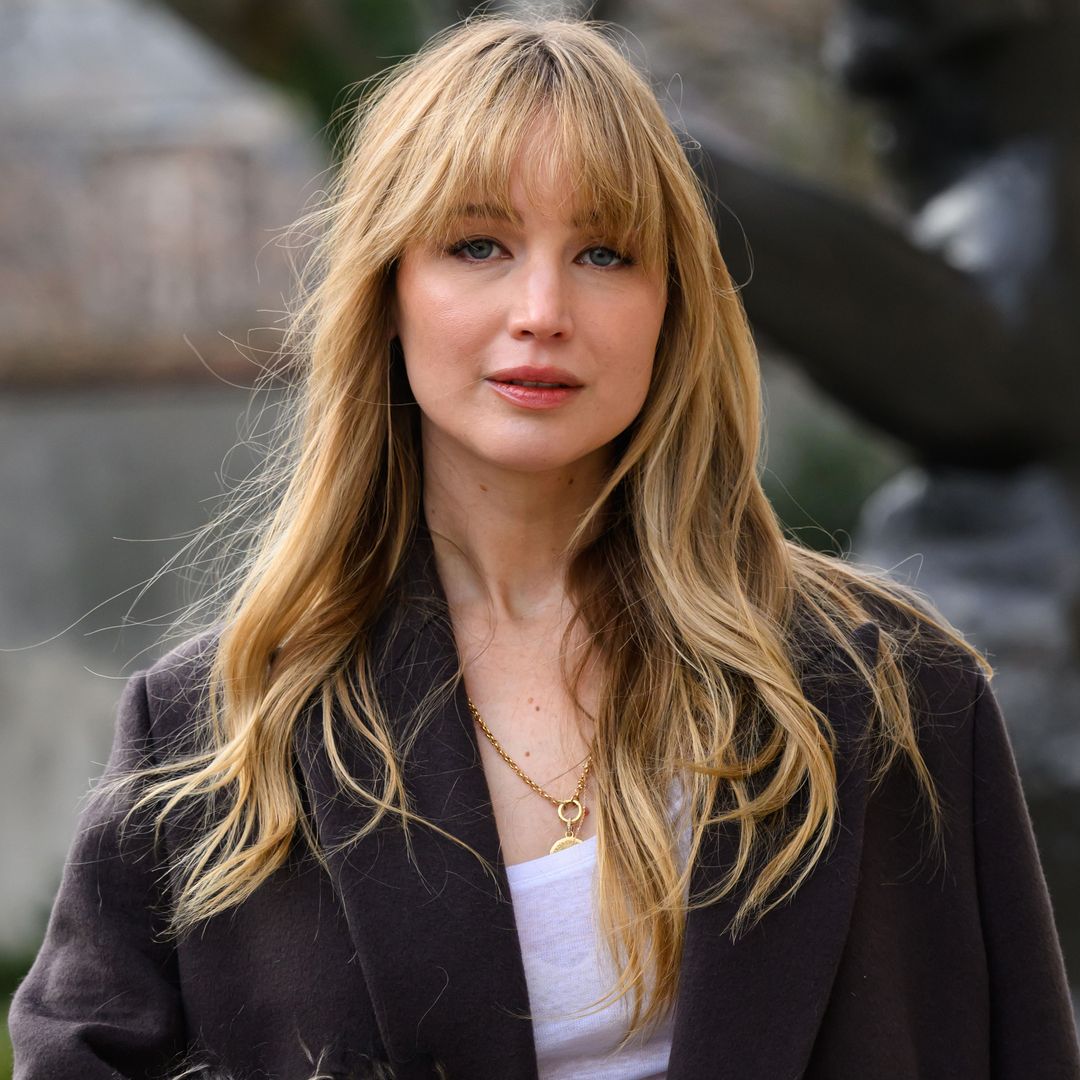 Jennifer Lawrence en el desfile de Dior