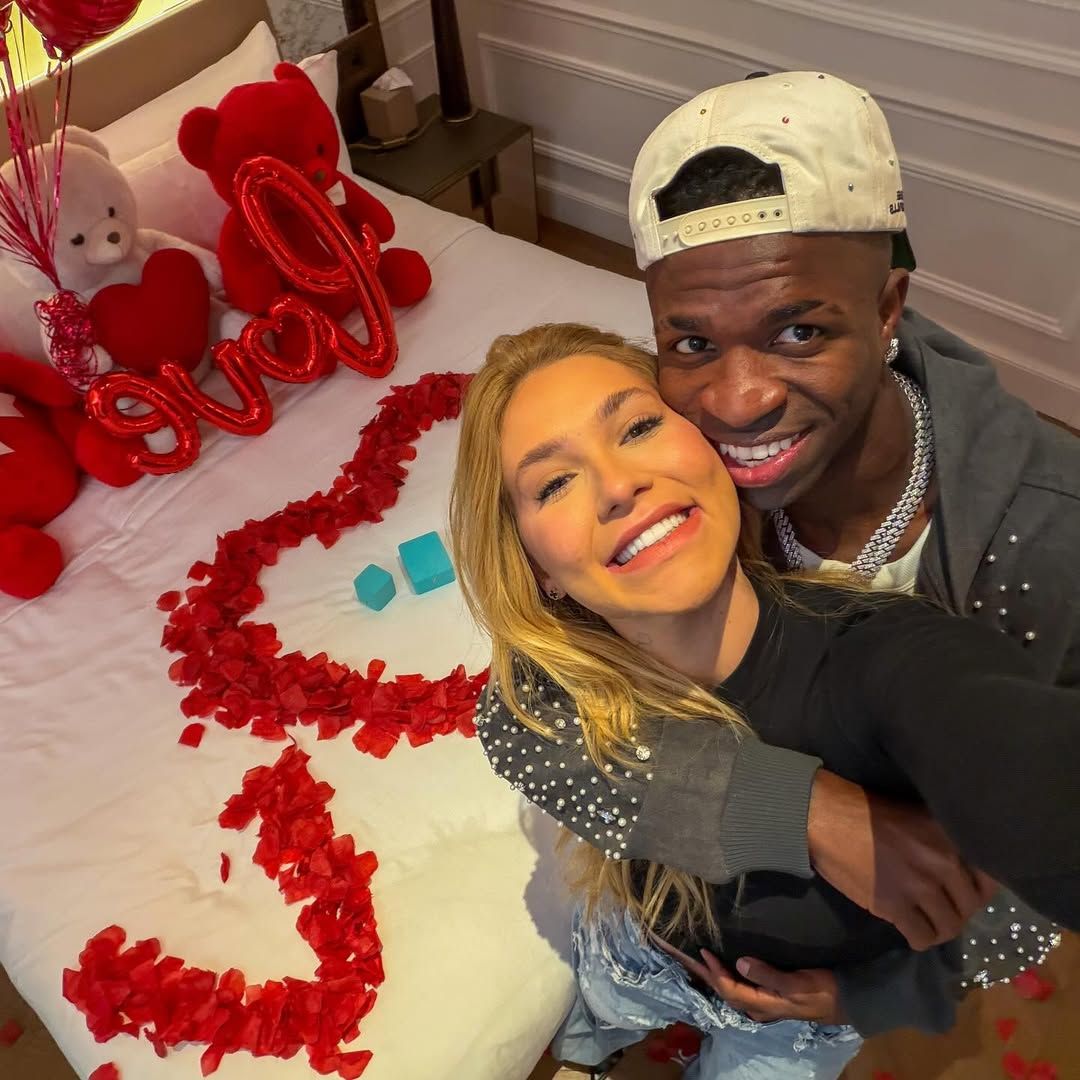 Las tiernas fotos con las que Vinícius Jr confirma su romance con Virginia Fonseca