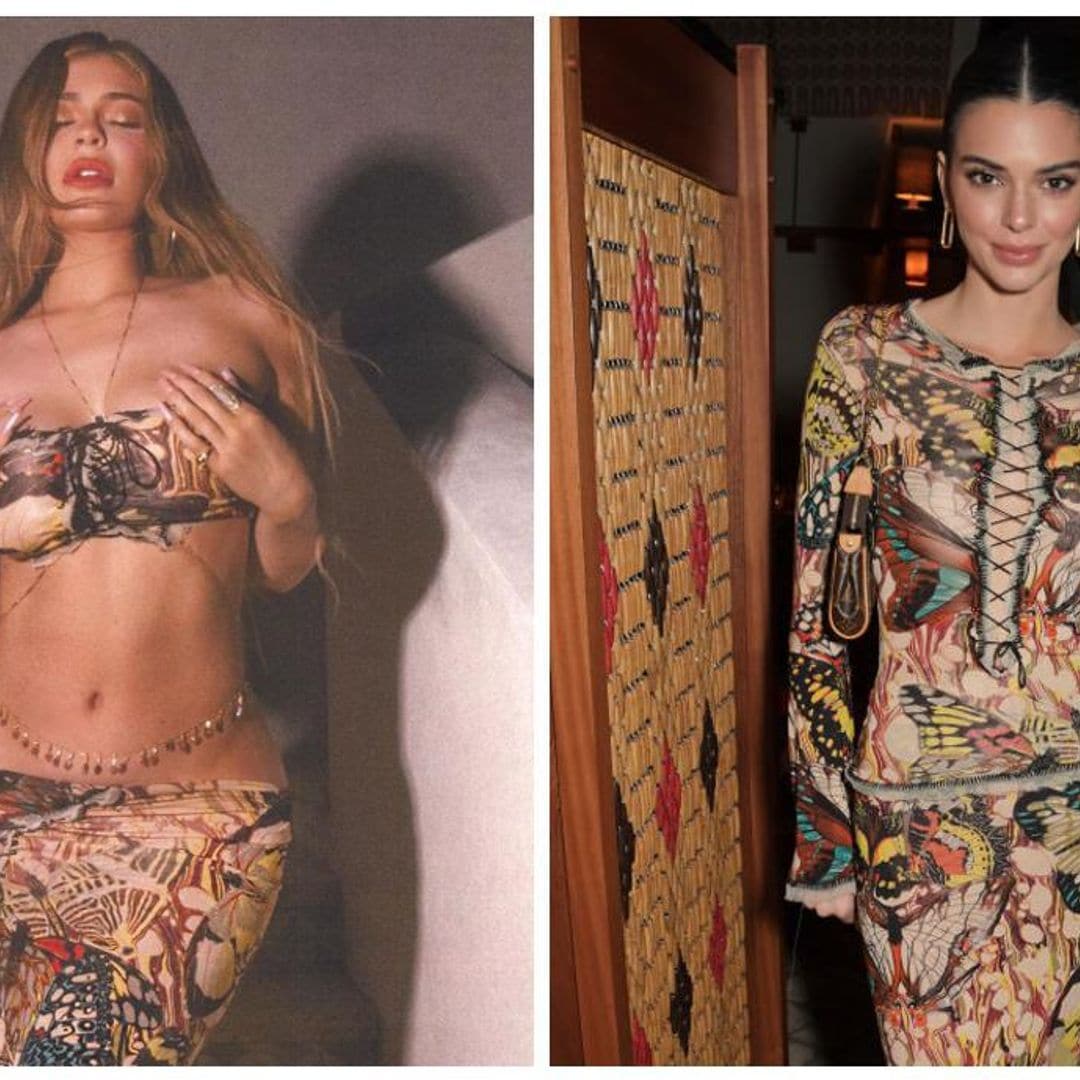 Kylie y Kendall Jenner en sus looks vintage más personalizados