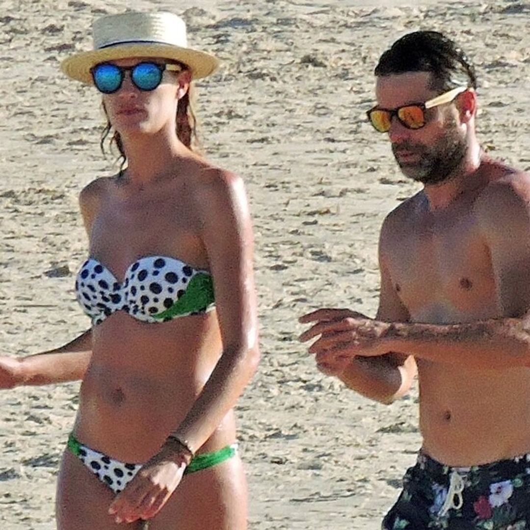 Laura Sánchez y David Ascanio: romántico paseo a la orilla del mar, en un año de superación