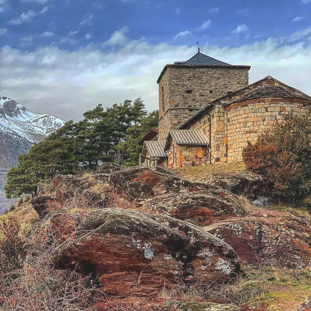 Pueblo del valle de Benasque, Huesca