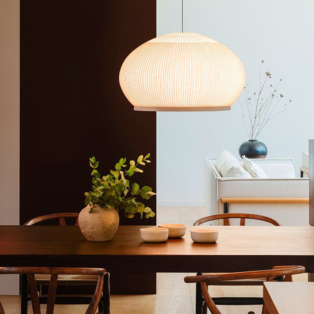 Te ayudamos a elegir la lámpara de techo que necesita tu comedor