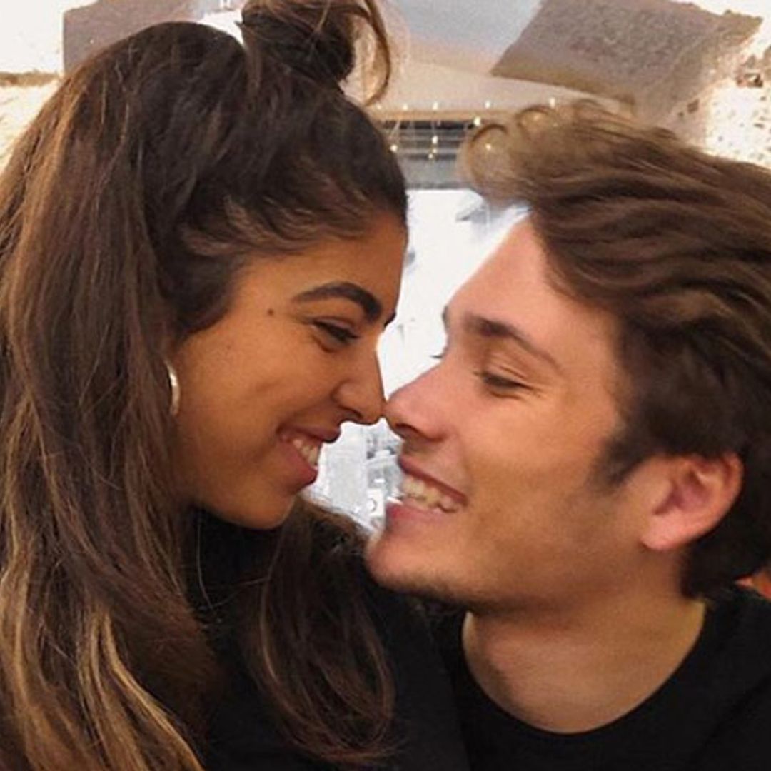 África y Damion, de OT, se comen a besos en las redes