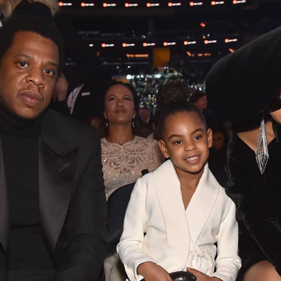 Beyoncé, Jay Z y su hija Blue Ivy protagonizan el vídeo más viral de los Grammy