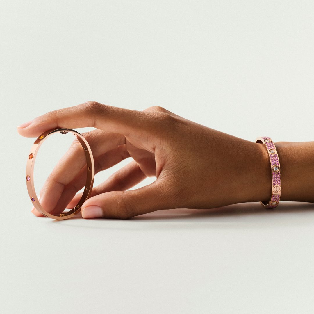 Color, brillo y audacia: Así es la nueva interpretación de LOVE de Cartier