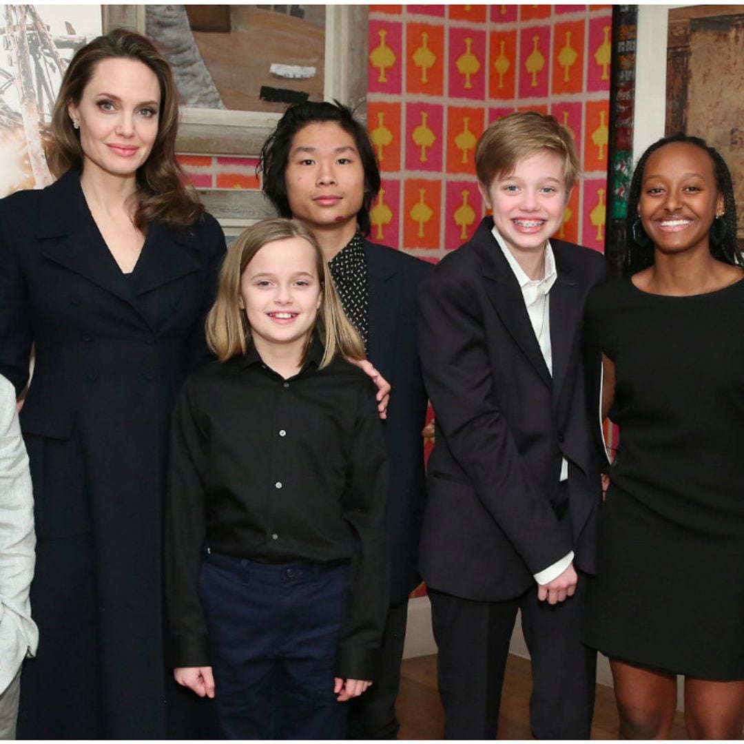 ¡Están enormes! Así han crecido los hijos de Angelina Jolie y Brad Pitt
