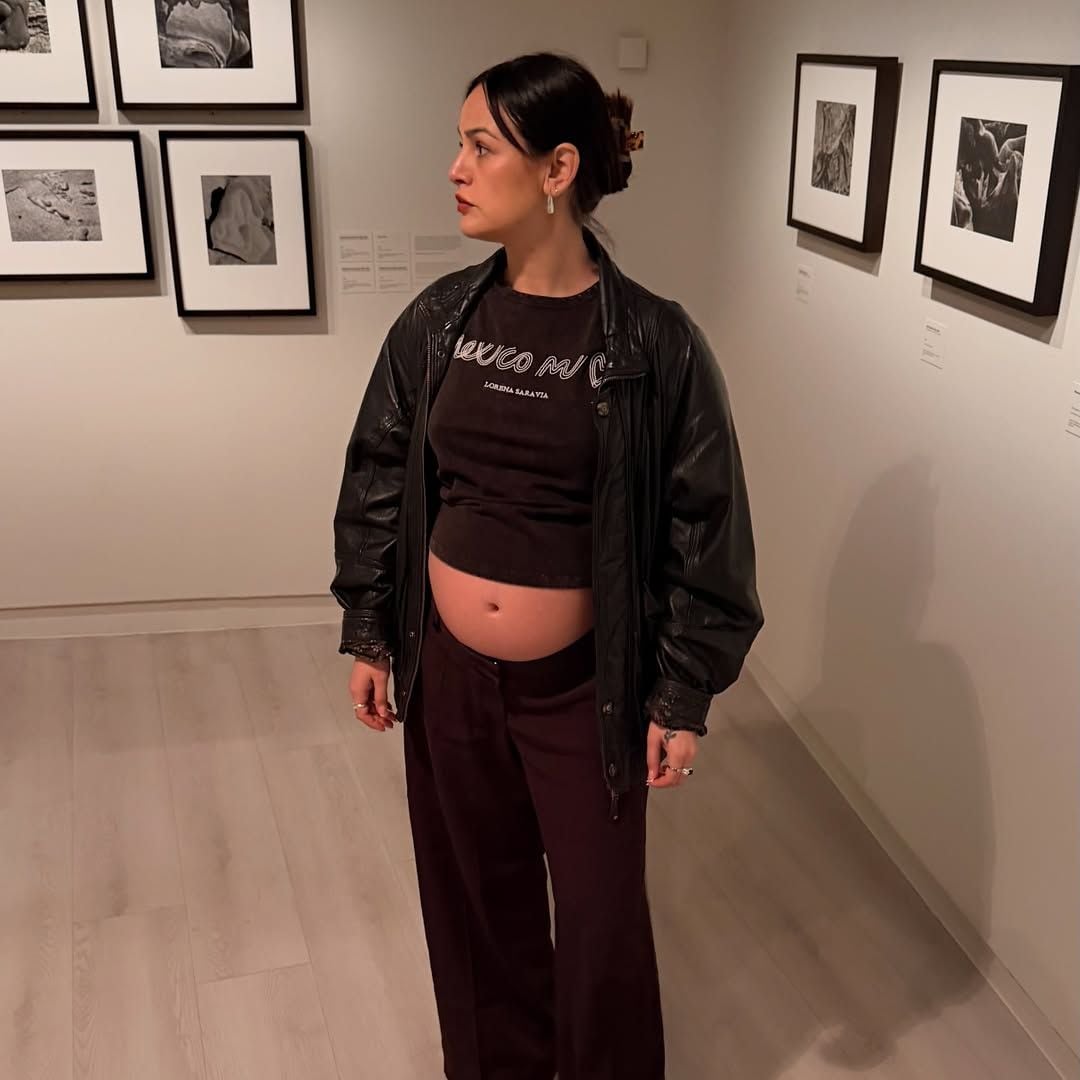 La imagen más feliz de Rocío Aguirre, pareja de C. Tangana, luciendo embarazo