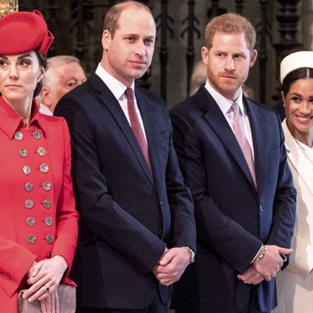 Los duques de Sussex dan un paso más en su separación de los de Cambridge: adiós al 'Fab four'