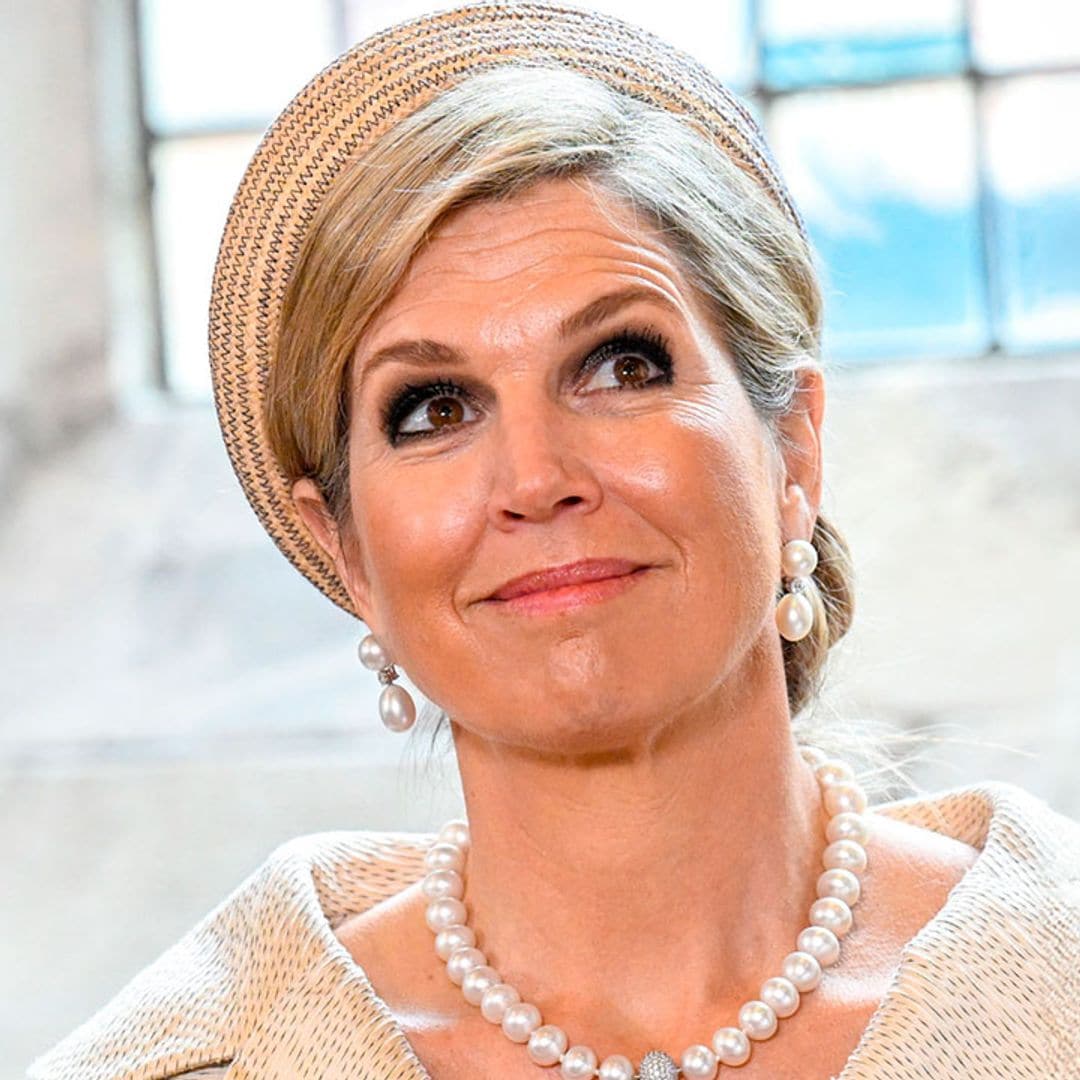 Vuelve la reina de los sombreros: los últimos looks de Máxima de Países Bajos, al detalle