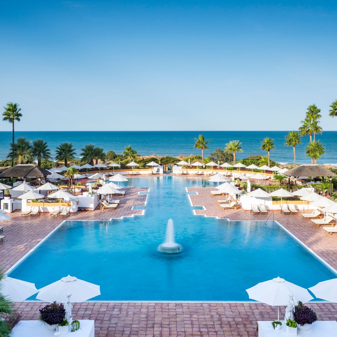 Palacio de Sancti Petri Gran Meliá de Chiclana de la Frontera, donde se aloja Jennifer López durante su concierto en Cádiz dentro de la gira Up All Night Tour 2025 