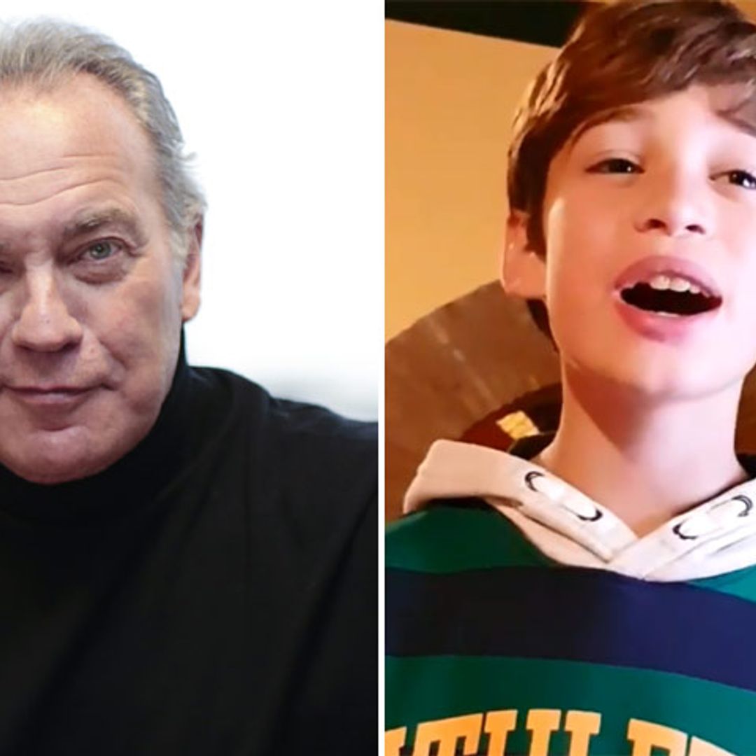 ¡Todo un 'showman'! Así canta el hijo pequeño de Bertín Osborne 'Teléfono', de Aitana