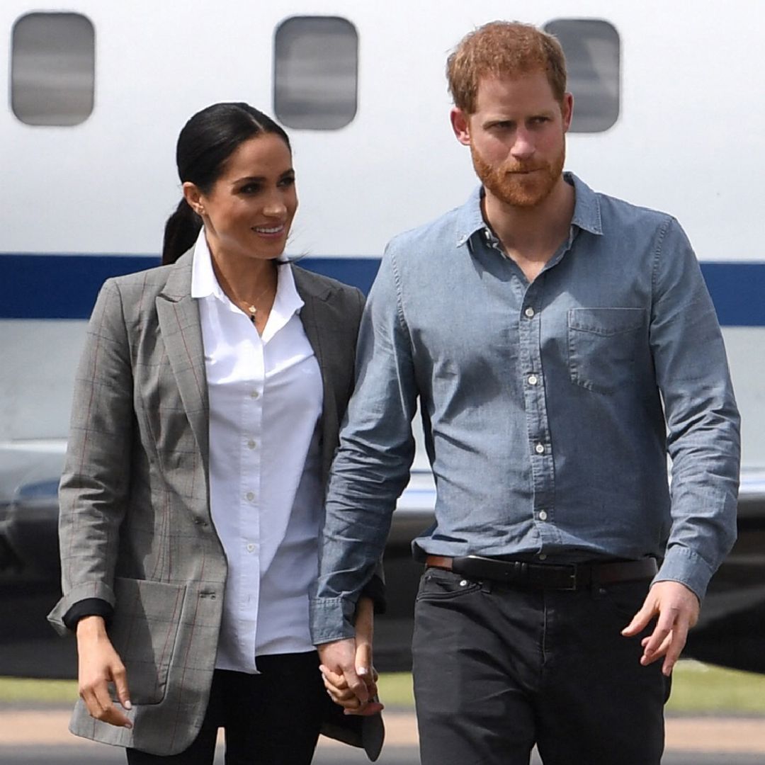 Así es el cómodo y costoso jet privado en el que el príncipe Harry y Meghan Markle viajaron al Reino Unido
