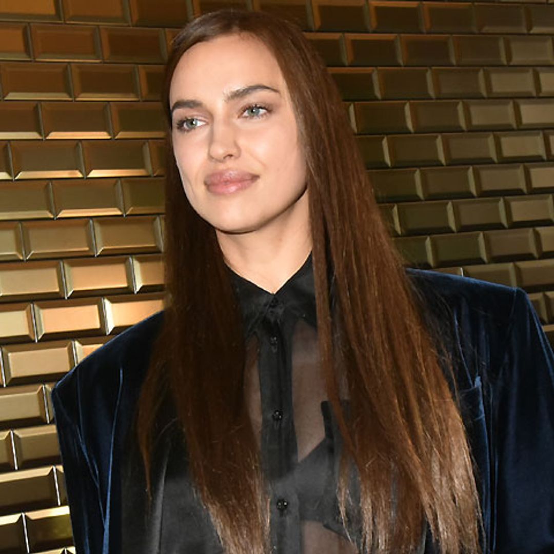 Irina Shayk recupera su melena larga 17 días después de cortarse el pelo