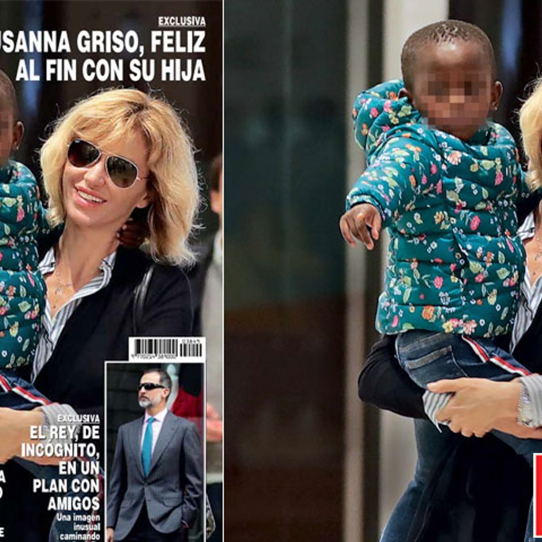 Exclusiva en ¡HOLA!: Susanna Griso, feliz al fin con su hija