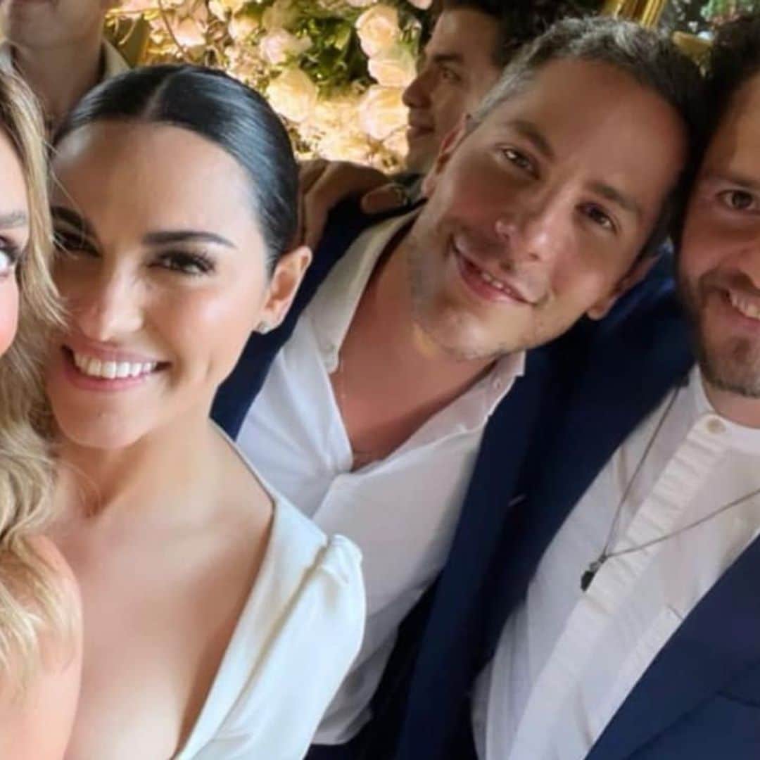 La emocionante reunión de RBD en la boda de Maite Perroni