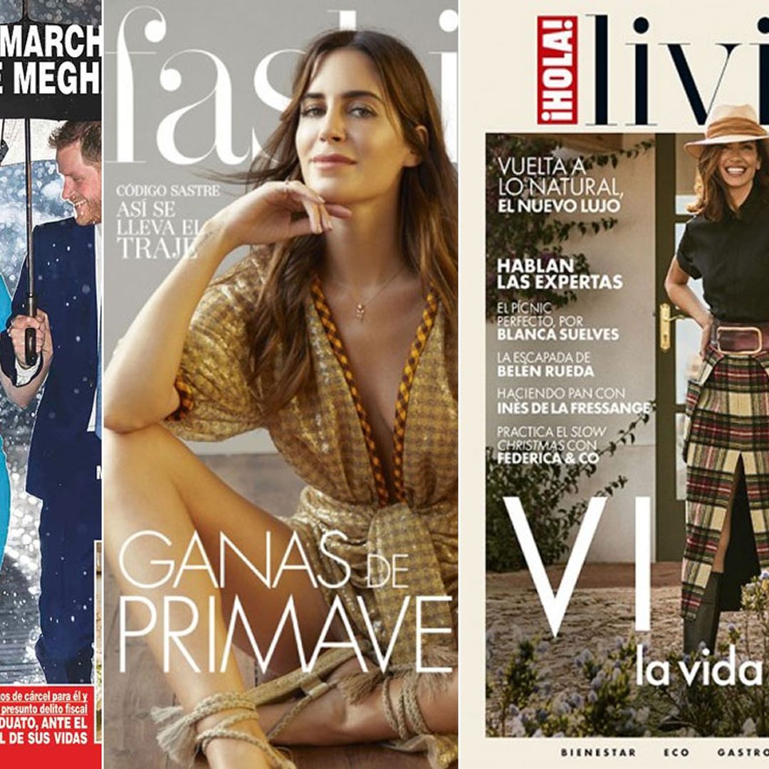 Tu revista ¡HOLA!, 'Fashion' o 'Living' sin salir de casa 