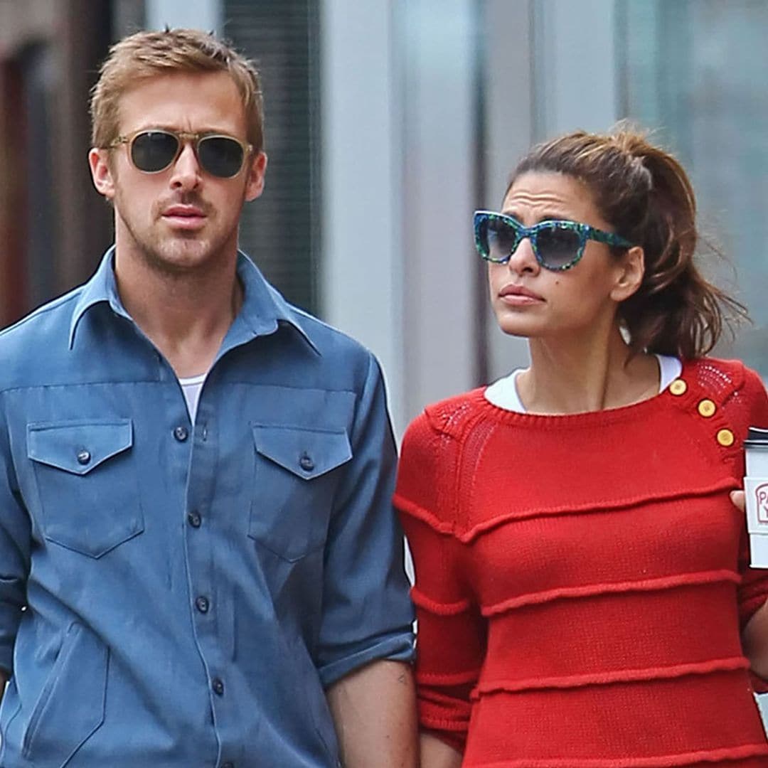 Eva Mendes explica por qué no publica fotos con Ryan Gosling y sus hijas