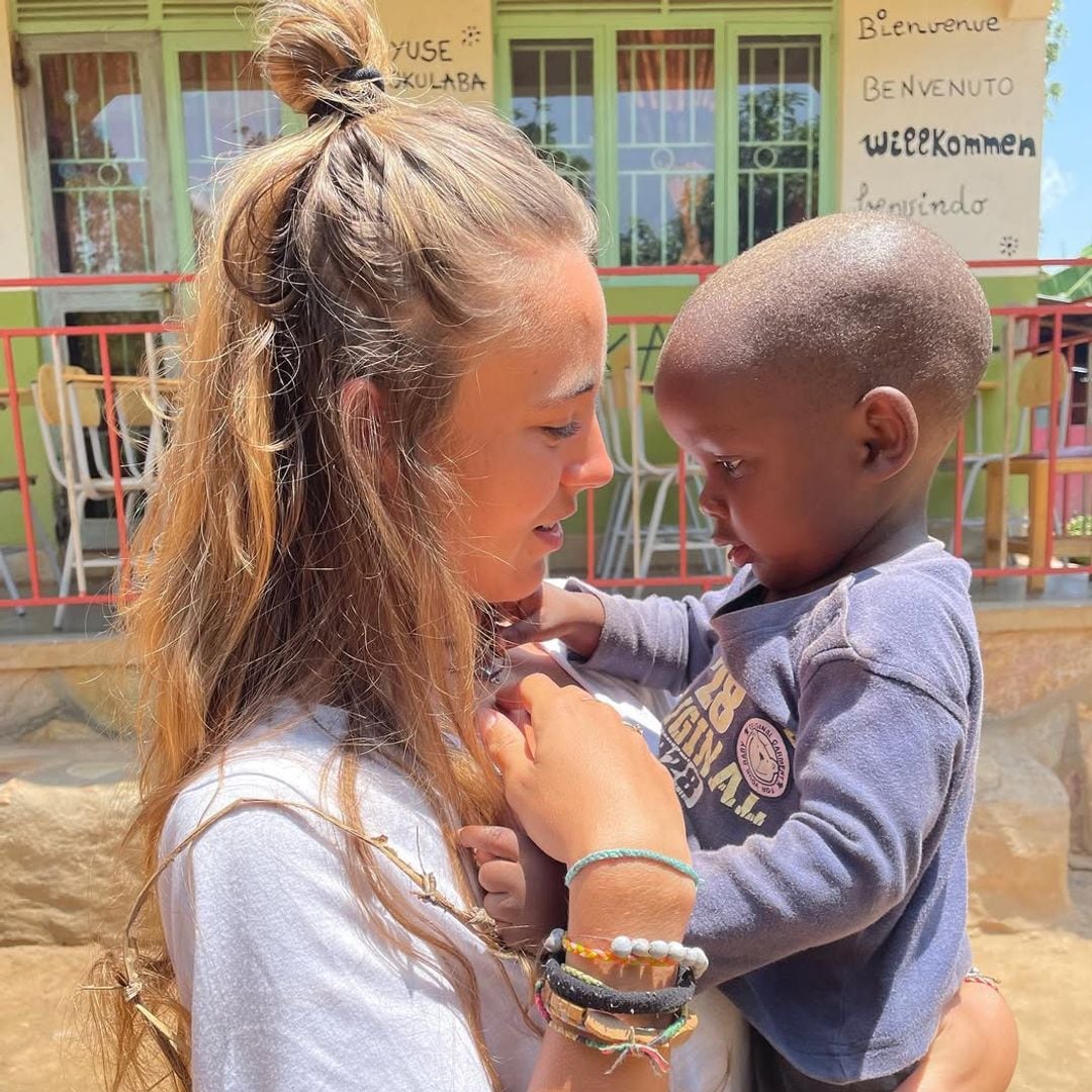 María Galán, de Babies Uganda