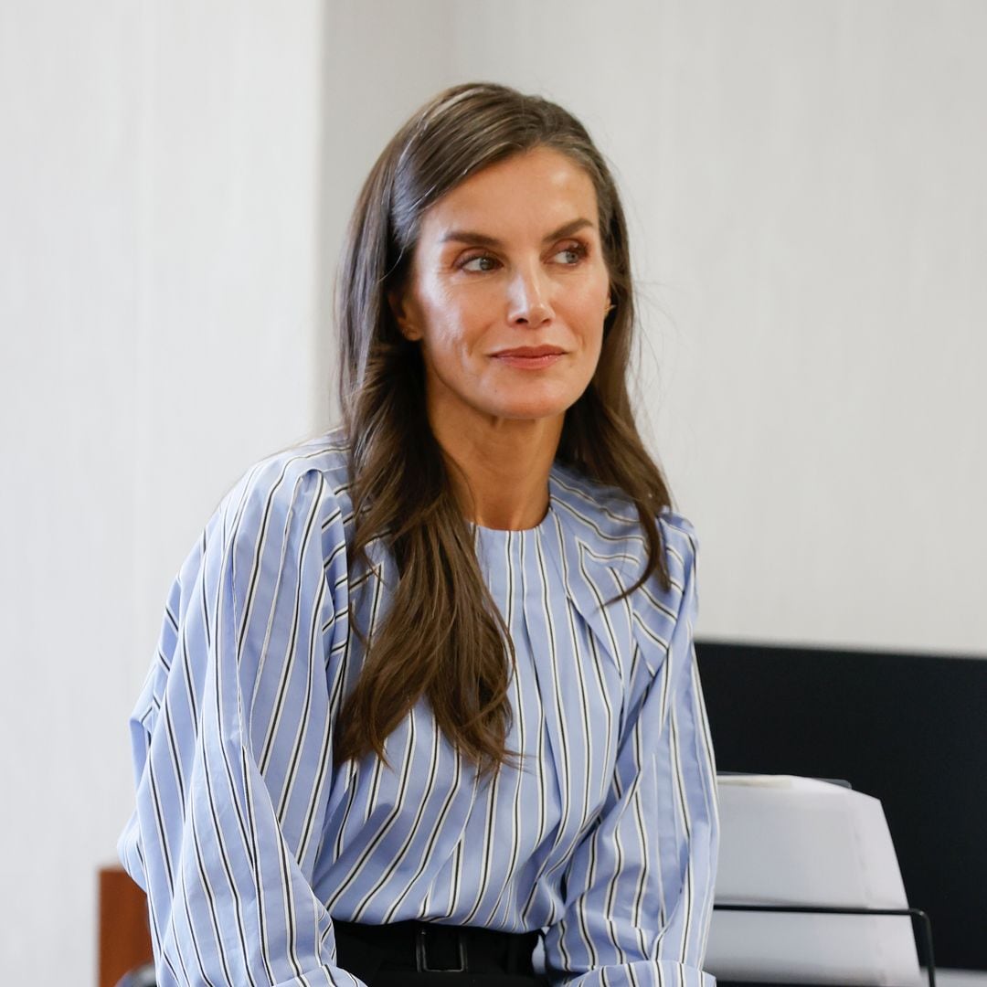 La reina Letizia se copia a sí misma un año después, pero renuncia a este detalle atrevido
