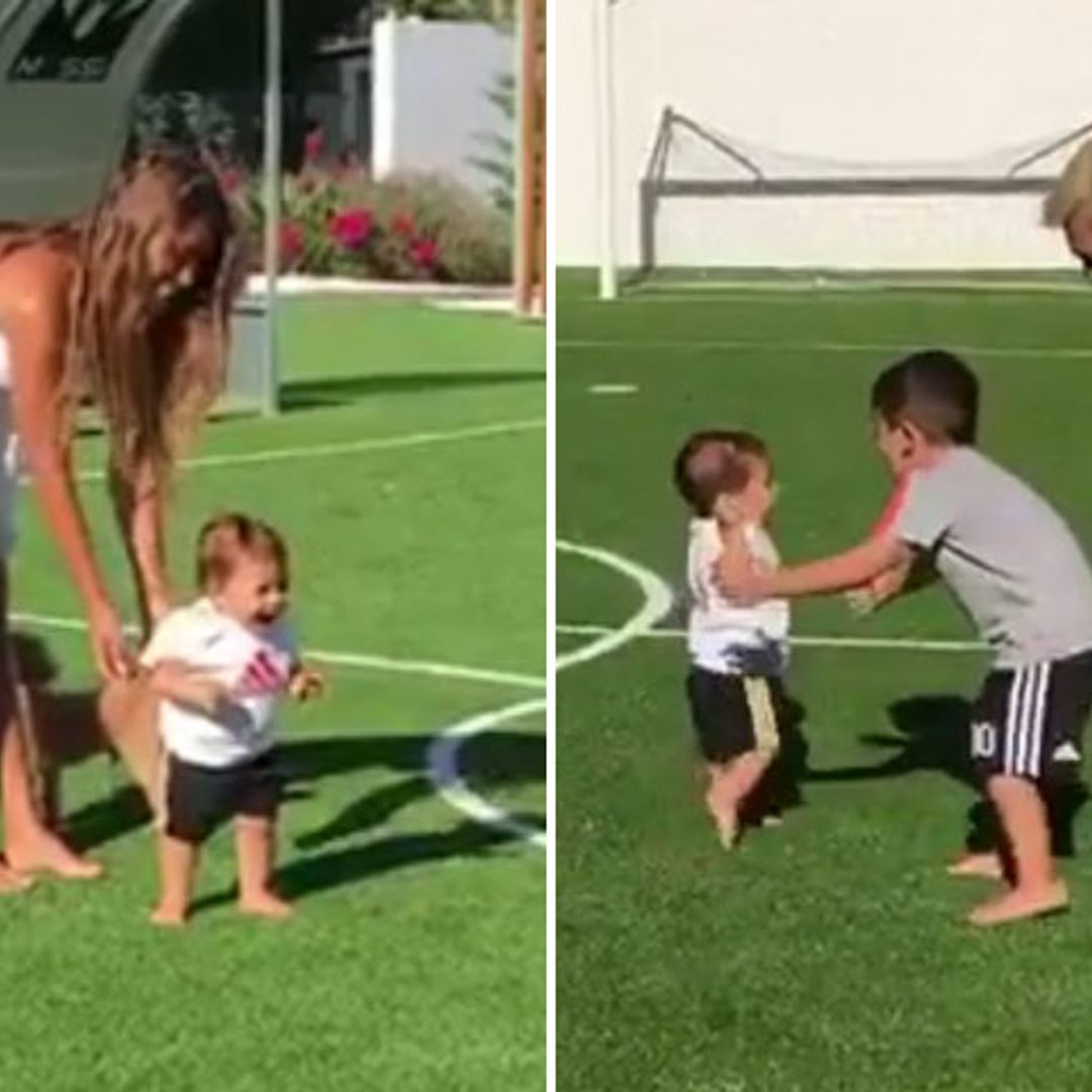 Leo Messi comparte los primeros pasos de su hijo, Mateo, y no puede ser más adorable