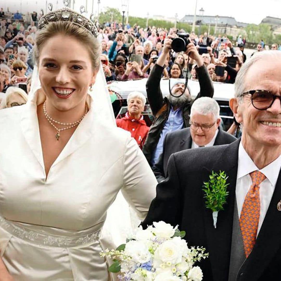 La histórica boda real de la princesa María Teresita de Sajonia y el conde Beryl de Saporta