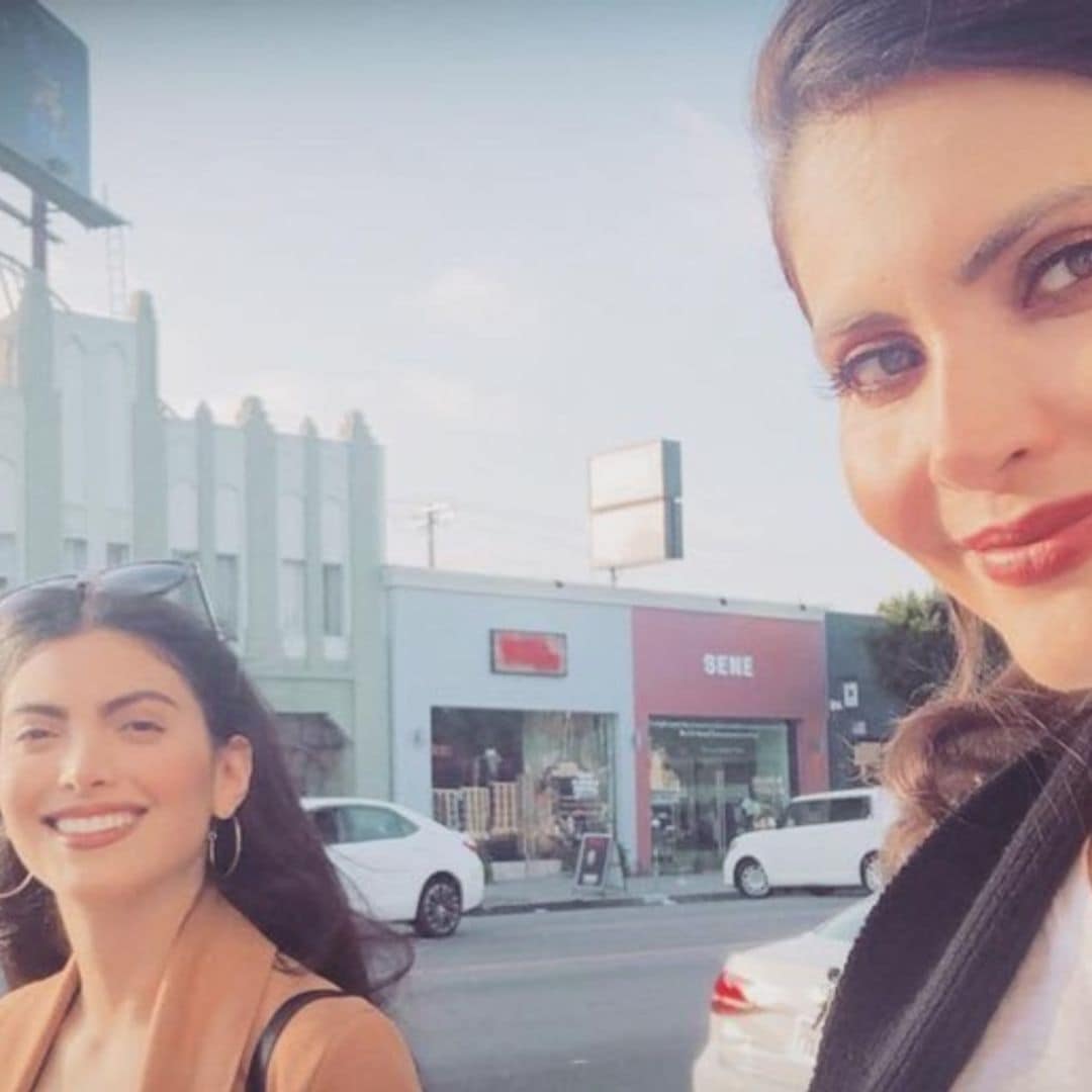 'Ya casi me alcanzas', la divertida felicitación de Chiquinquirá Delgado para su hija María Elena