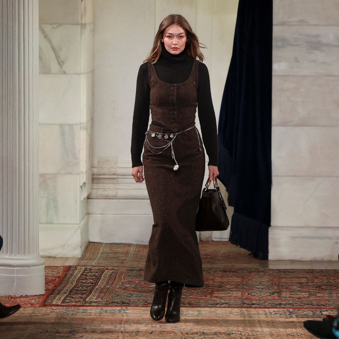 Gigi Hadid ha abierto el desfile de Ralph Lauren Otoño/Invierno 2026