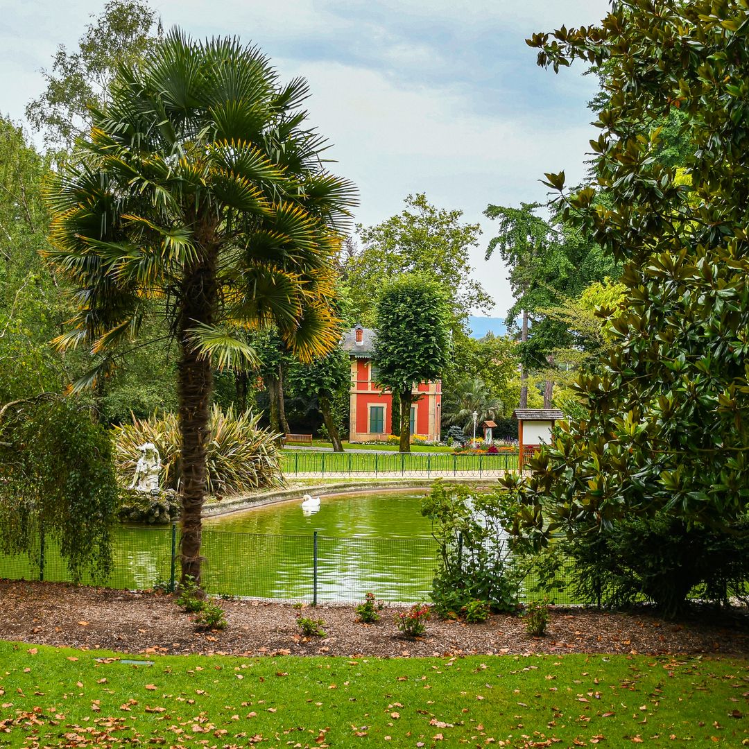 Jardines del palacio Aiete, San Sebastián, Guipúzcoa