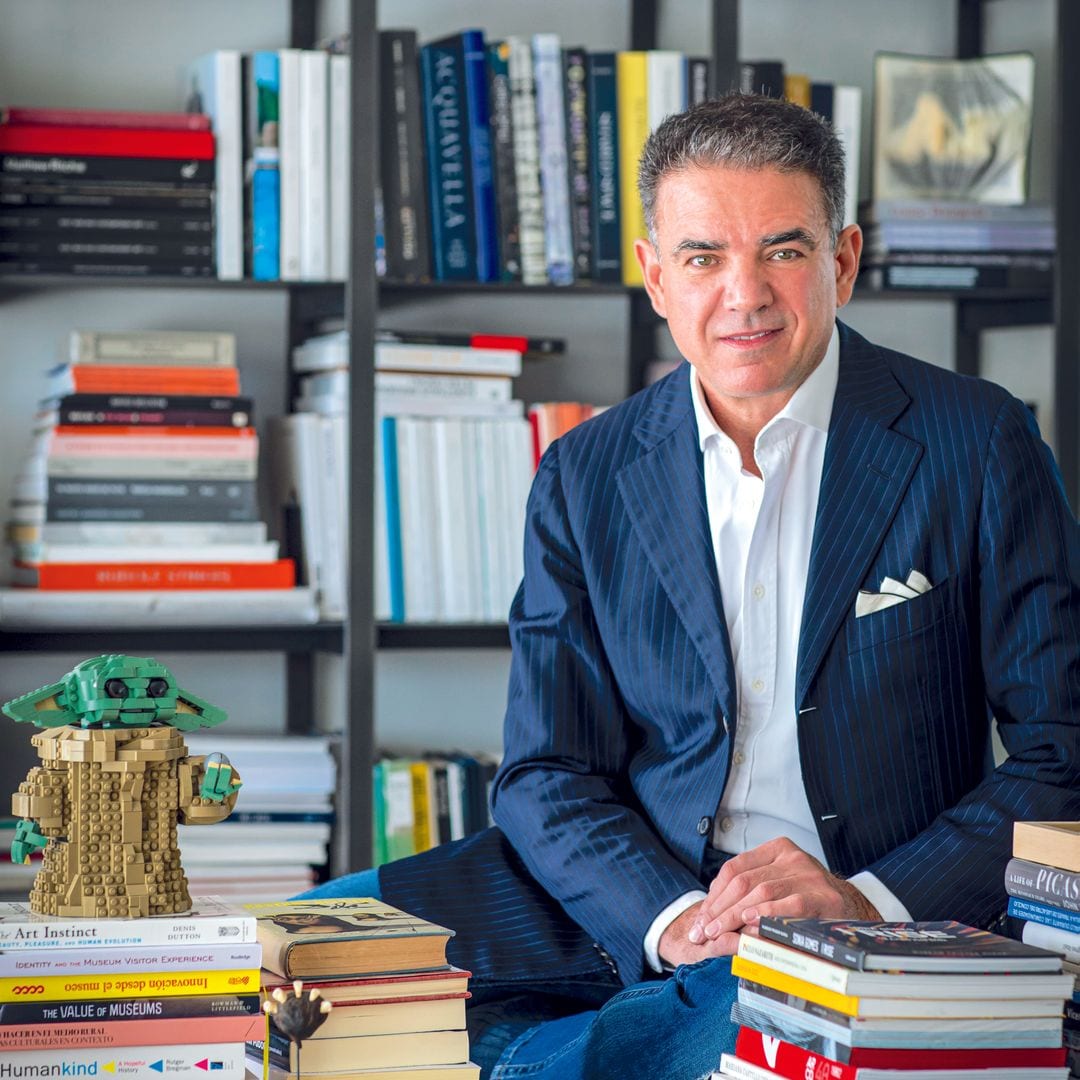 Javier Lumbreras es el impulsor, junto a su esposa, del proyecto Collegium Arévalo Ávila
