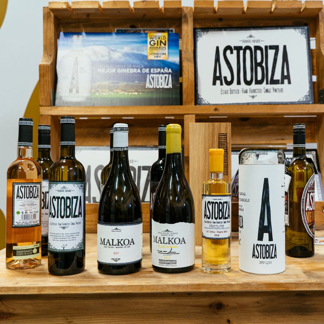 Txacolí de la bodega Astobiza, Álava
