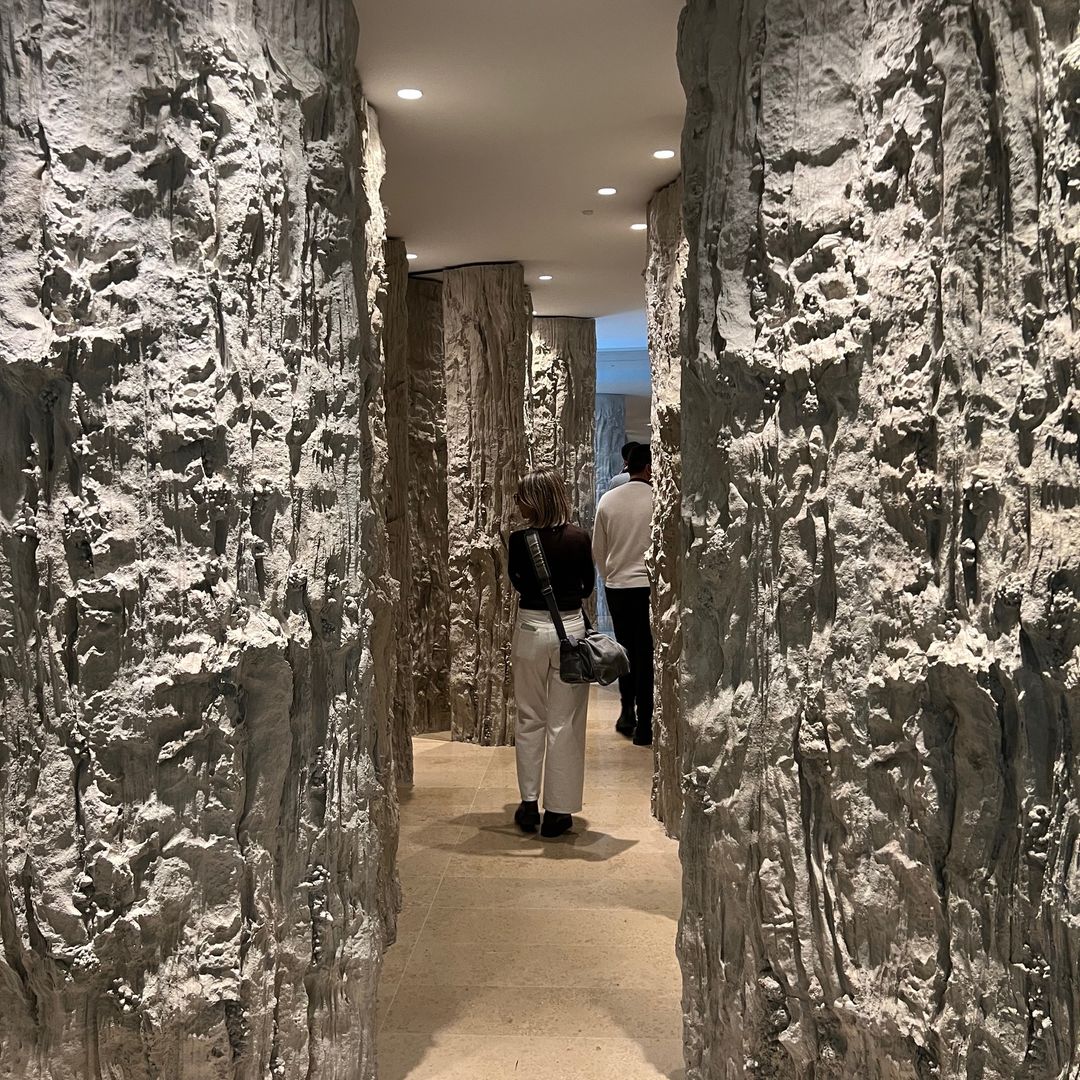 Tránsito mineral, de Cristina Iglesias, Centro de Arte Hortensia Herrero, Valencia