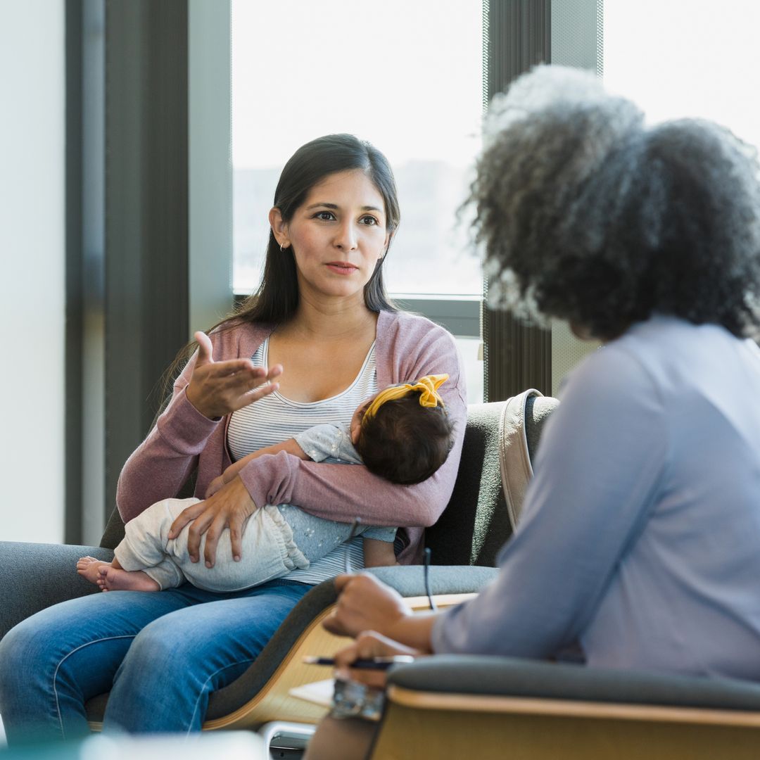 Madre en terapia