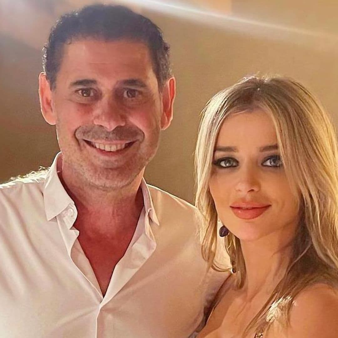 Fernando Hierro y Fani Stipkovic, su cita para dos con brindis por su nuevo amor