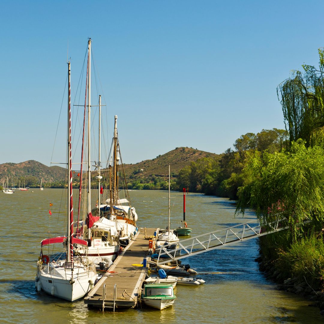 Puerto de Sanlúcar de Guadiana en Huelva