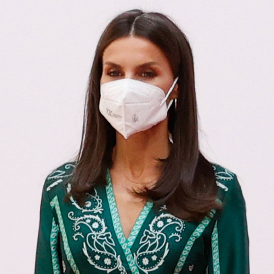 El vestido favorito de la reina Letizia se cuela en la boda de Jaime de Borbón-Dos Sicilias