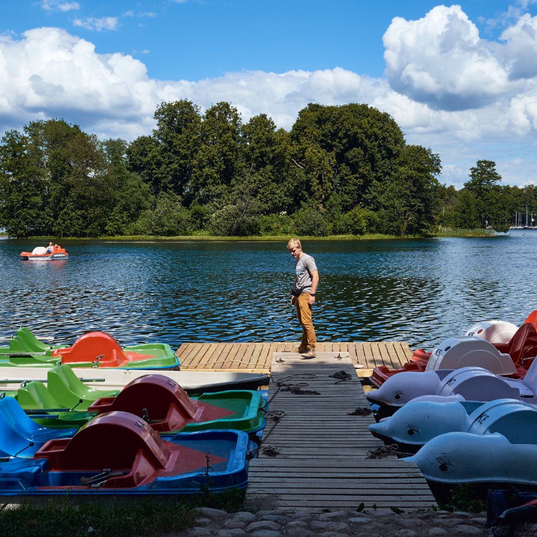Lago Galvé, en Lituania