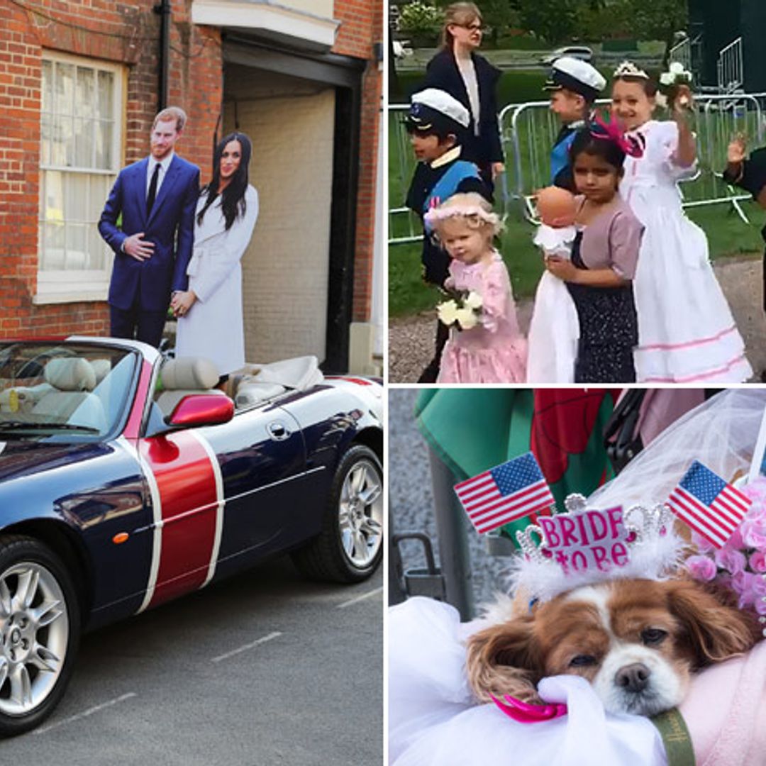 Las imágenes más divertidas que la fiebre por la Boda Real deja en Windsor