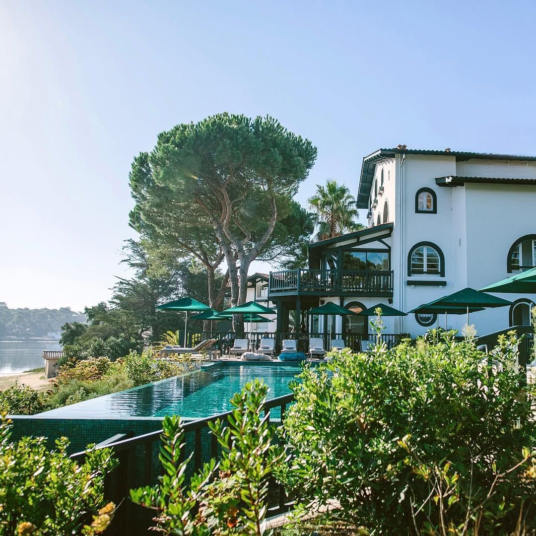 Hotel Les Hortensias du Lac, en Hossegor, Las Landas, Francia