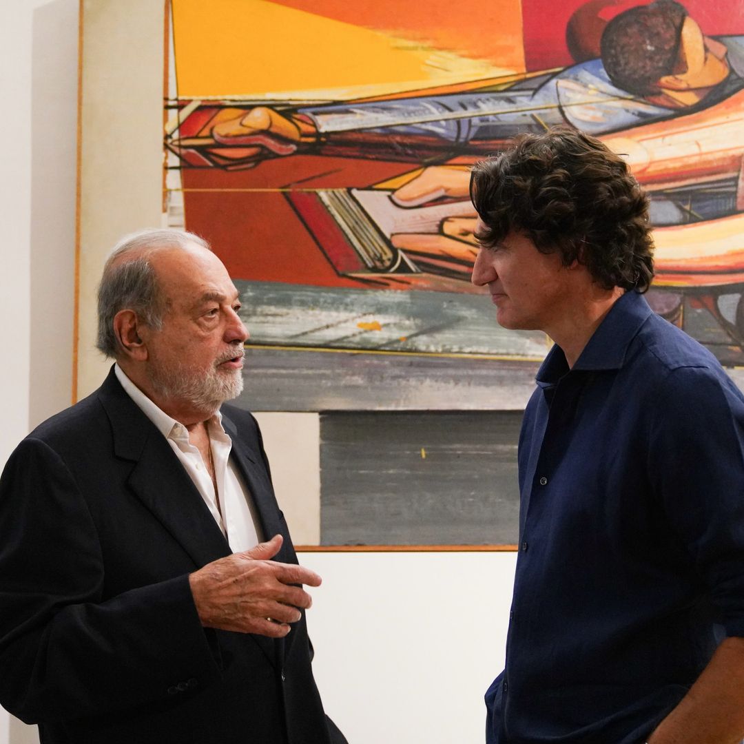 Justin Trudeau comparte las fotos de su visita a México y de su especial encuentro con Carlos Slim