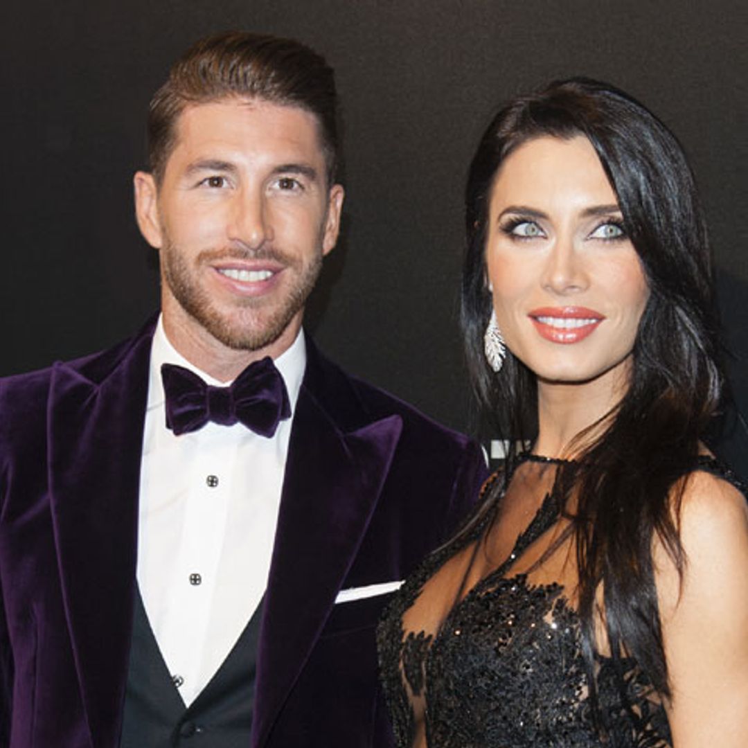 Sergio Ramos recibe la 'visita más especial' durante uno de sus entrenamientos